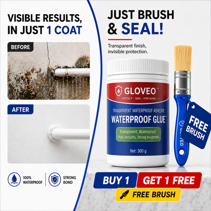 Transparent Waterproof Glue | Free Brush | buy 1 get 1 free